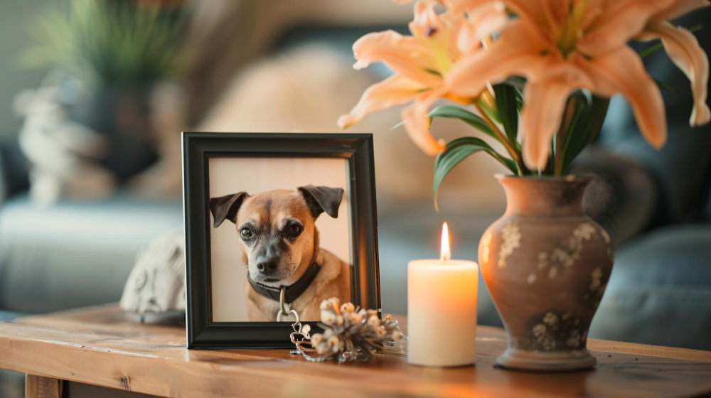¿Cómo crear un altar conmemorativo para tu mascota en casa?